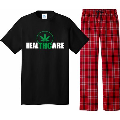 Health Care THC Weed Pajama Set