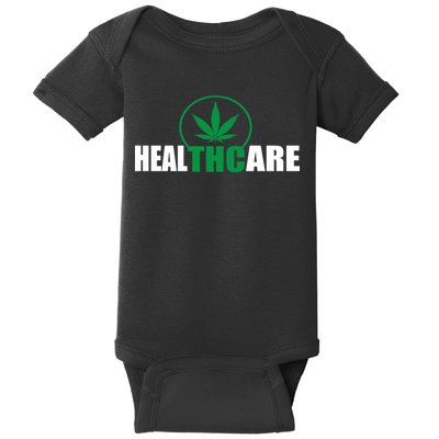 Health Care THC Weed Baby Bodysuit