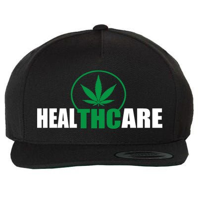 Health Care THC Weed Wool Snapback Cap