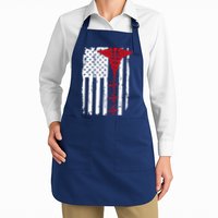 Healthcare Front line US Flag Apron