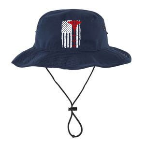 Healthcare Front line US Flag Legacy Cool Fit Booney Bucket Hat