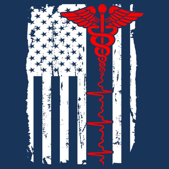 Healthcare Front line US Flag Mesh Reversible Basketball Jersey Tank