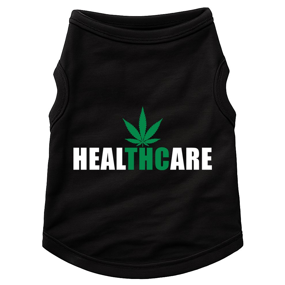 Healthcare Medical Marijuana Weed Doggie Tank