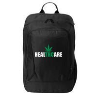 Healthcare Medical Marijuana Weed City Backpack