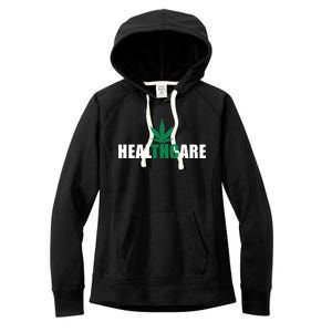 Healthcare Medical Marijuana Weed Women's Fleece Hoodie