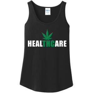 Healthcare Medical Marijuana Weed Ladies Essential Tank