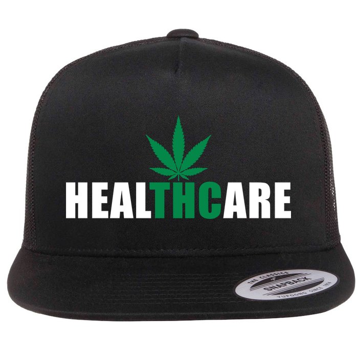 Healthcare Medical Marijuana Weed Flatbill Hat