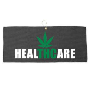 Healthcare Medical Marijuana Weed Large Microfiber Waffle Golf Towel