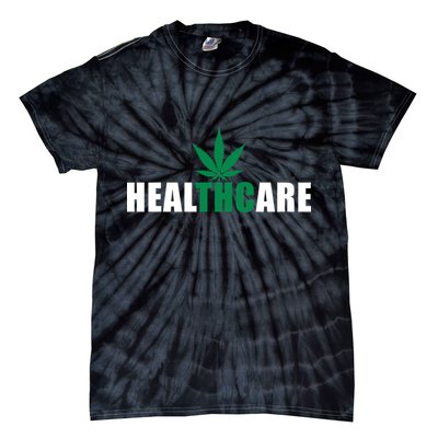 Healthcare Medical Marijuana Weed Tie-Dye T-Shirt