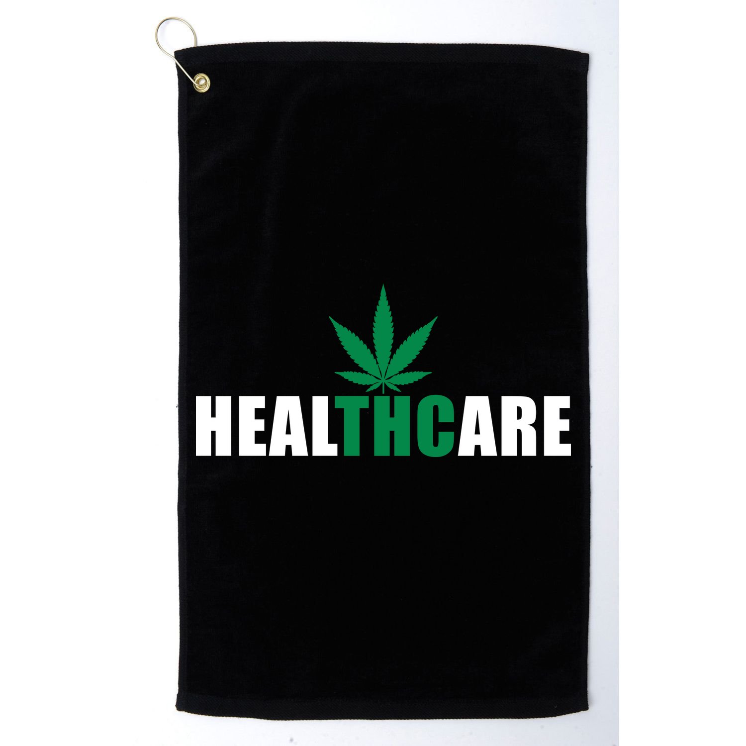 Healthcare Medical Marijuana Weed Golf Towel