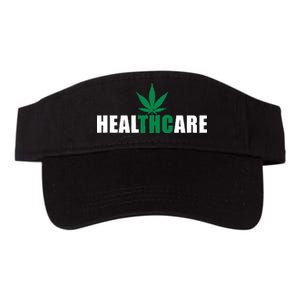 Healthcare Medical Marijuana Weed Valucap Bio-Washed Visor