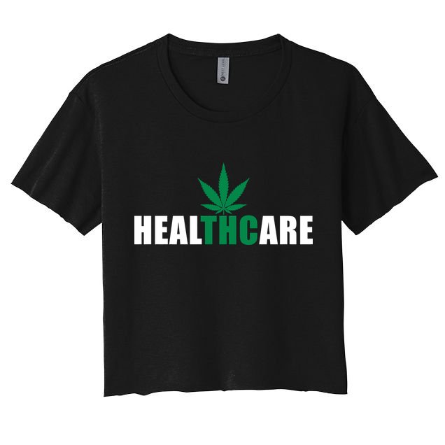 Healthcare Medical Marijuana Weed Crop Top