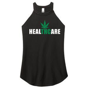 Healthcare Medical Marijuana Weed Women's Perfect Tri Rocker Tank