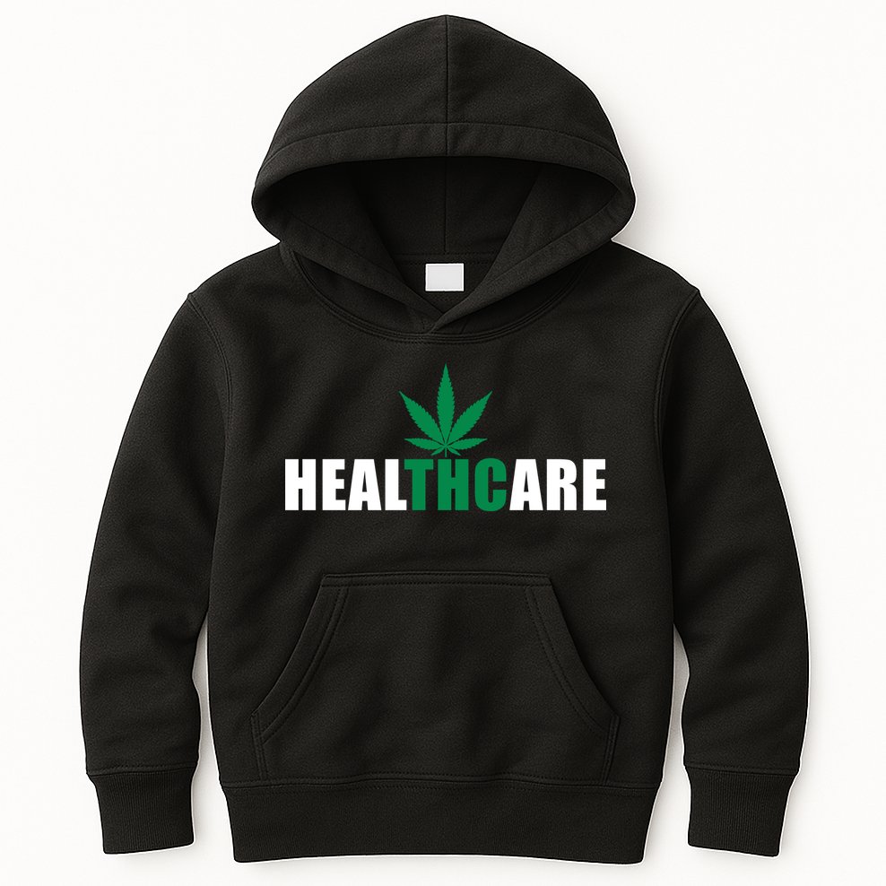 Healthcare Medical Marijuana Weed Kids Hoodie