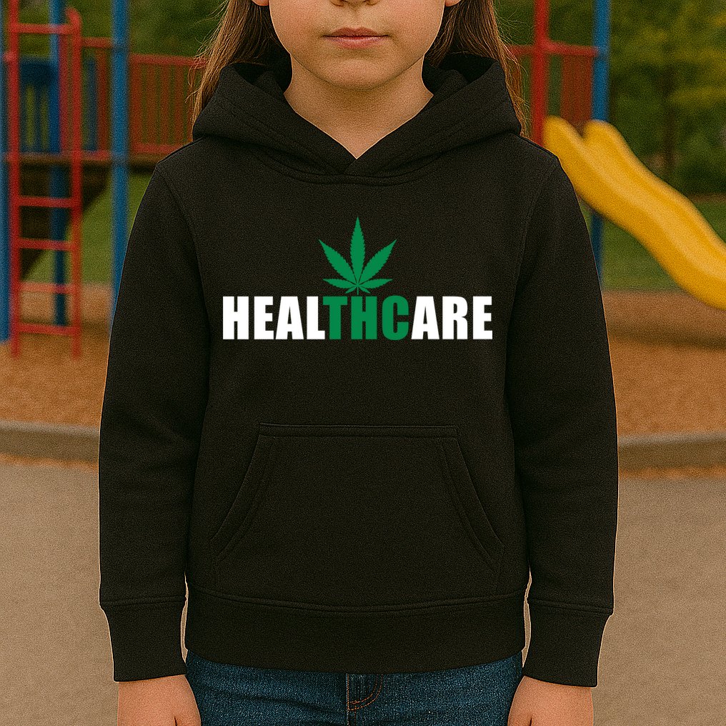 Healthcare Medical Marijuana Weed Kids Hoodie