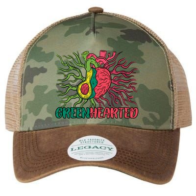 Heart And Avocado Legacy Tie Dye Trucker Hat