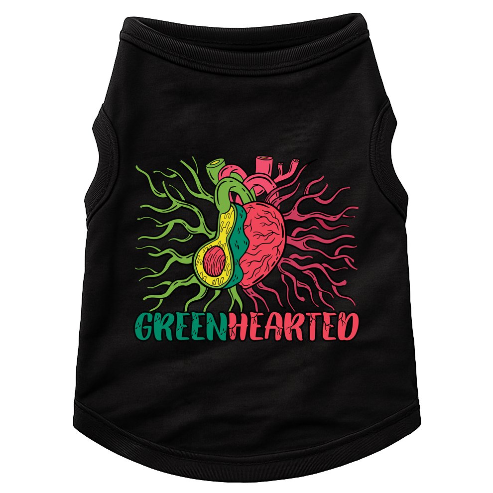 Heart And Avocado Doggie Tank