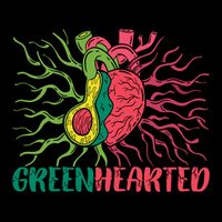 Heart And Avocado Flat Bill Trucker Hat