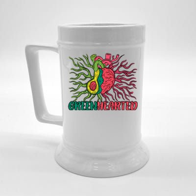 Heart And Avocado Beer Stein