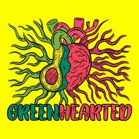 Heart And Avocado Button