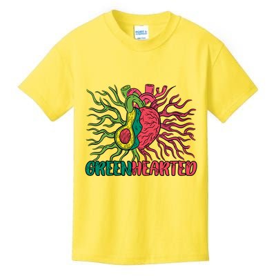 Heart And Avocado Kids T-Shirt