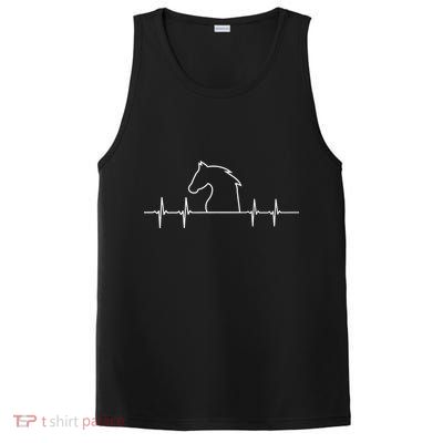 Heart Beat Horse Pulse PosiCharge Competitor Tank