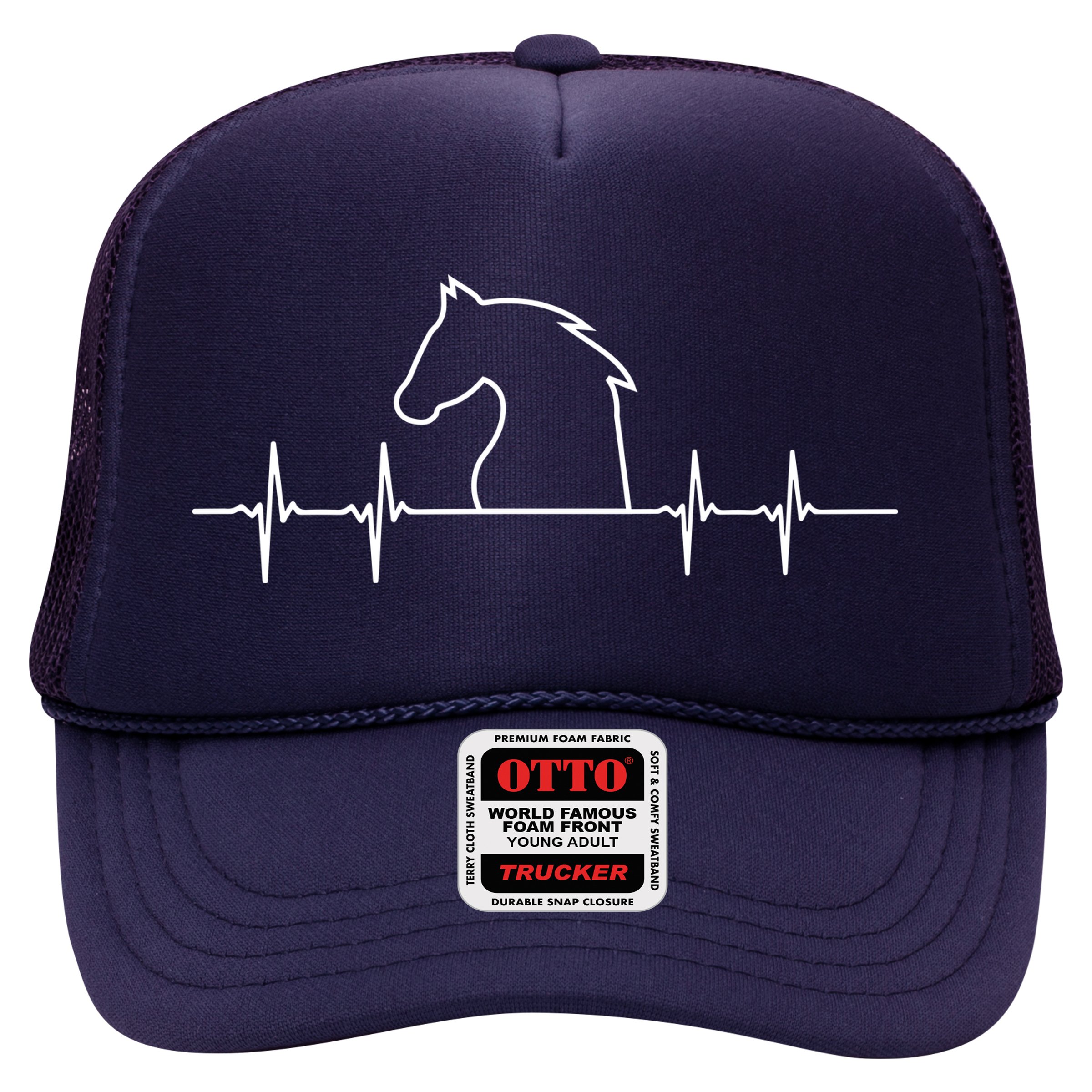 Heart Beat Horse Pulse Hat