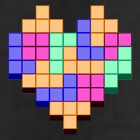 Heart Block Game Valentine's Day Gamer Love Hat