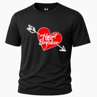 Heart Breaker Valentine's Day Broken Heart Arrow Cooling Performance Crew T-Shirt