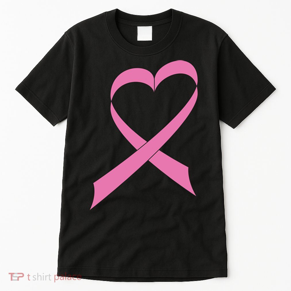 Heart Breast Cancer Ribbon Tall T-Shirt