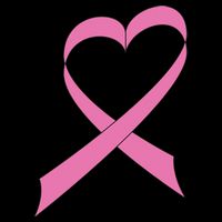 Heart Breast Cancer Ribbon Bucket Hat