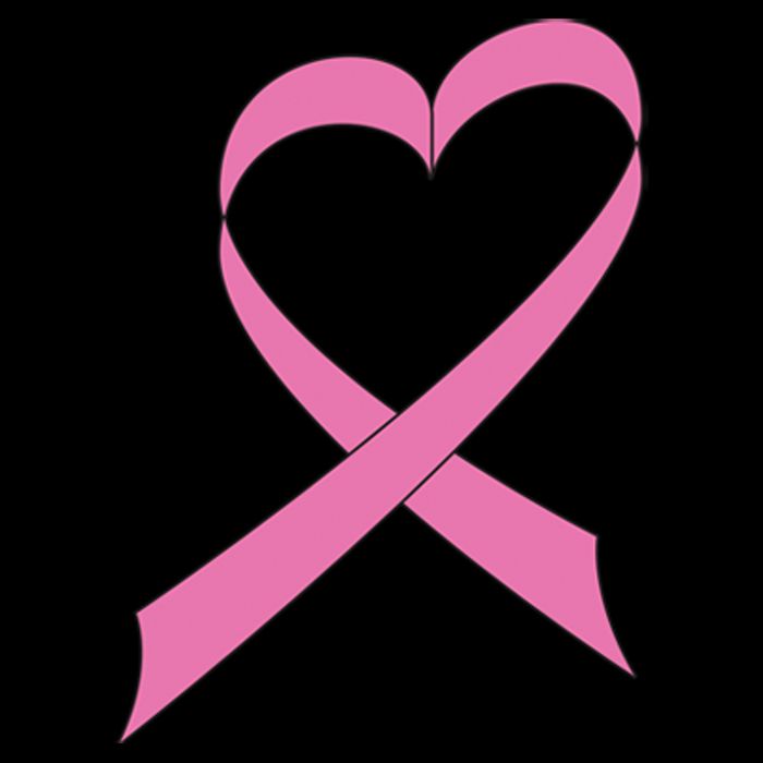 Heart Breast Cancer Ribbon Bucket Hat