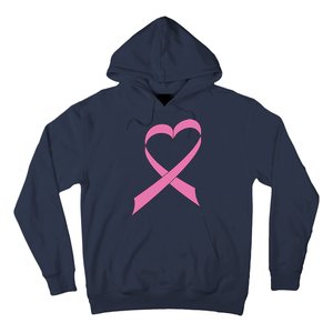 Heart Breast Cancer Ribbon Hoodie