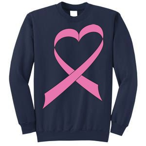 Heart Breast Cancer Ribbon Sweatshirt