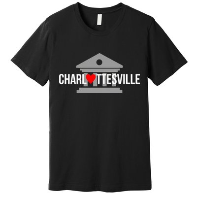 Heart Charlottesville Premium T-Shirt