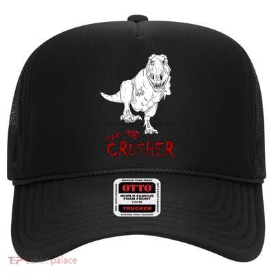 Heart Crusher Valentine's Day High Crown Mesh Back Trucker Hat