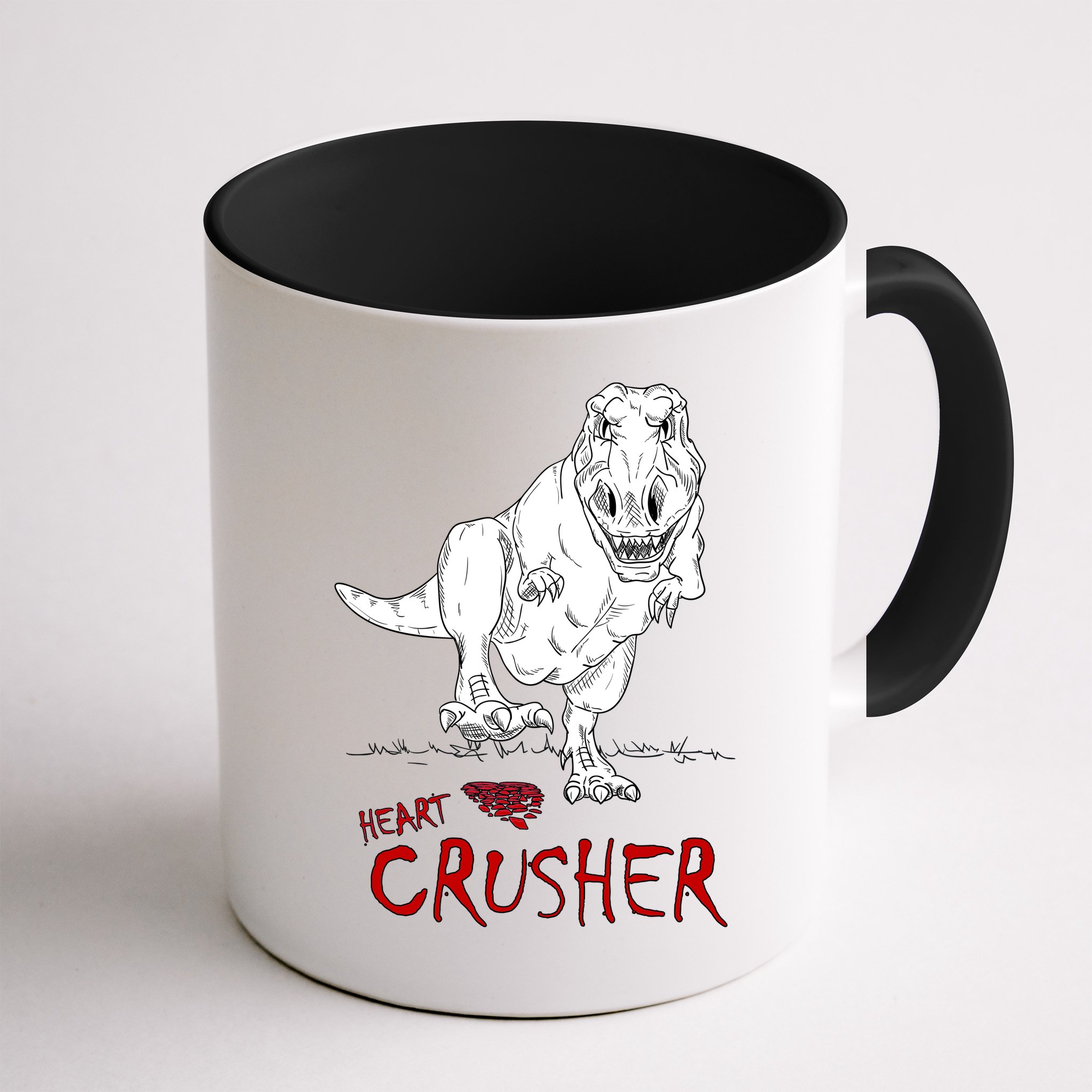Heart Crusher Valentine's Day Mug