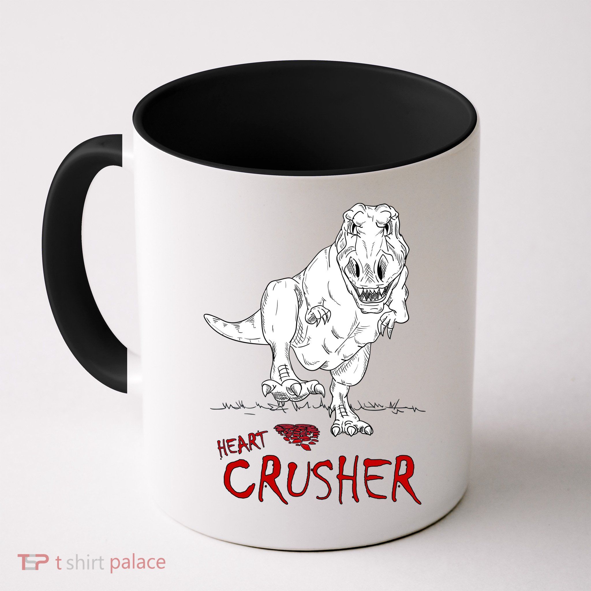 Heart Crusher Valentine's Day Mug
