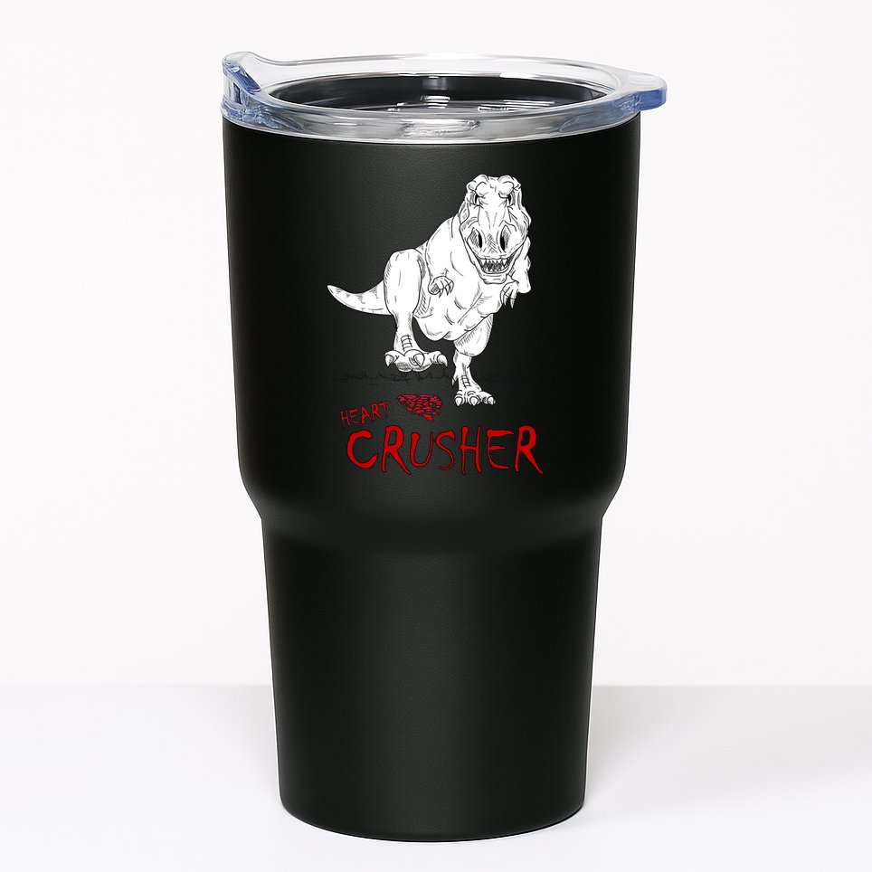 Heart Crusher Valentine's Day Tumbler