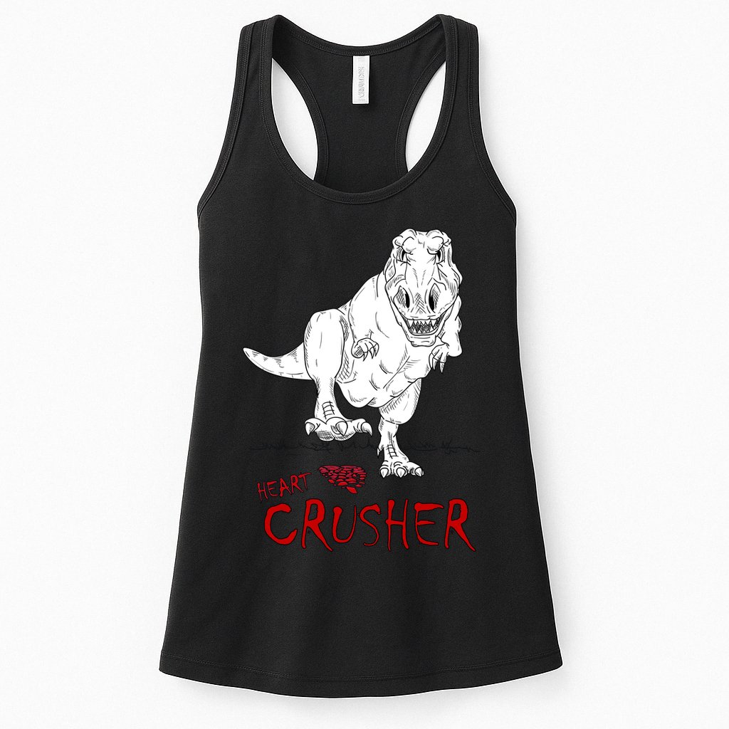 Heart Crusher Valentine's Day Womens Tank Top