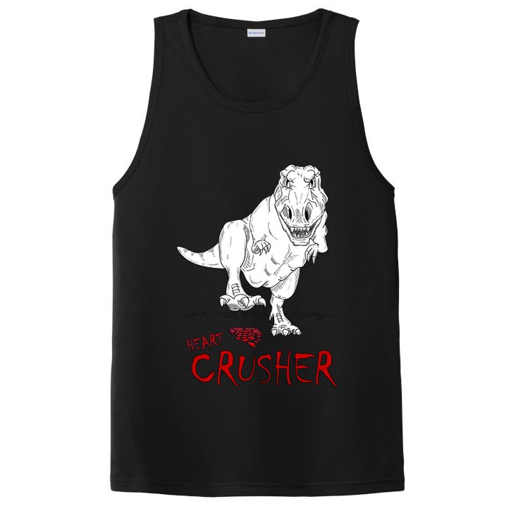 Heart Crusher Valentine's Day PosiCharge Competitor Tank