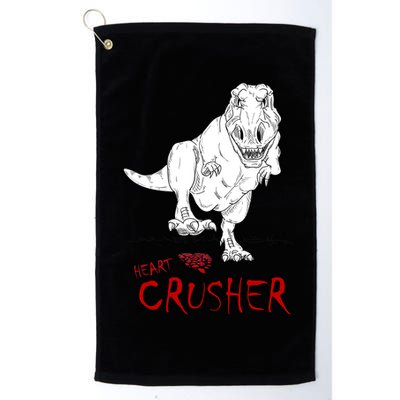 Heart Crusher Valentine's Day Golf Towel