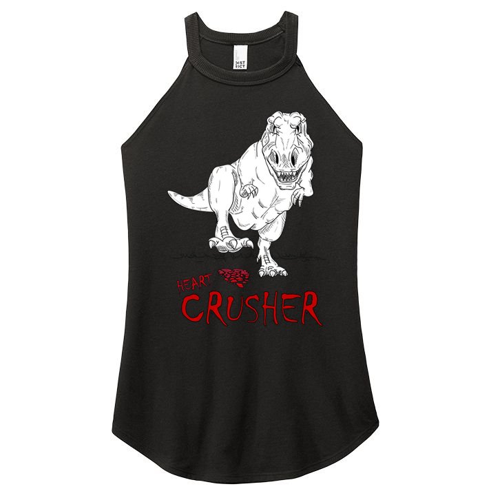 Heart Crusher Valentine's Day Women's Perfect Tri Rocker Tank