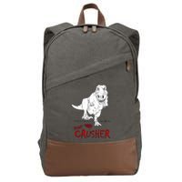 Heart Crusher Valentine's Day Cotton Canvas Backpack