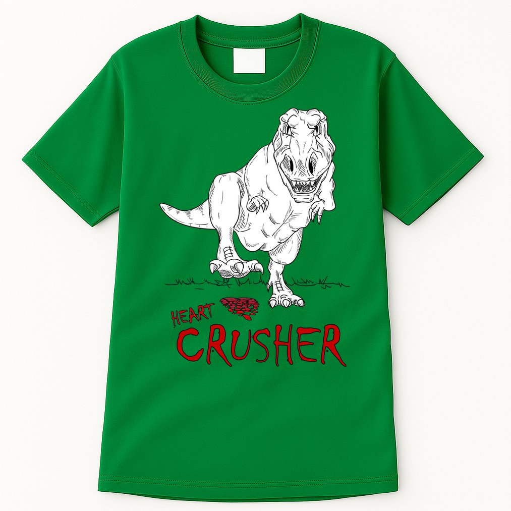 Heart Crusher Valentine's Day Tall T-Shirt