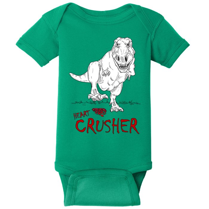 Heart Crusher Valentine's Day Baby Bodysuit
