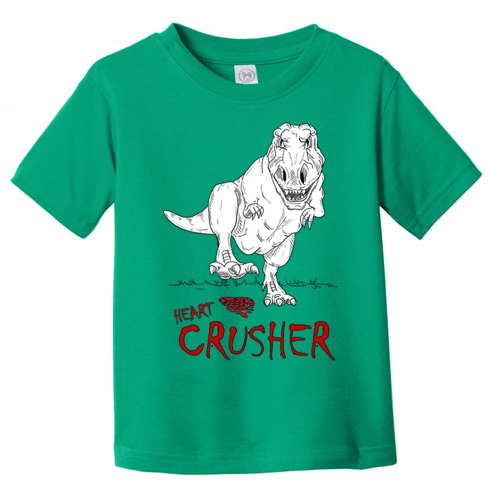 Heart Crusher Valentine's Day Toddler T-Shirt