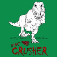 Heart Crusher Valentine's Day Toddler T-Shirt