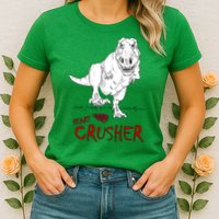 Heart Crusher Valentine's Day Womens T-Shirt