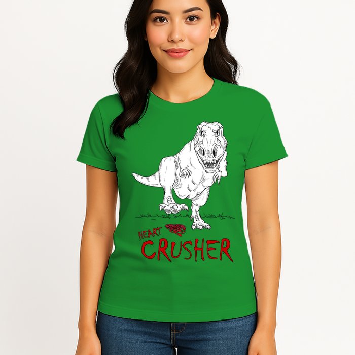 Heart Crusher Valentine's Day Womens T-Shirt